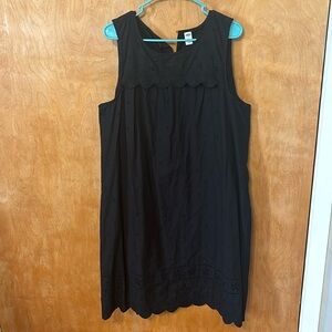 Women’s dress with cutout detail